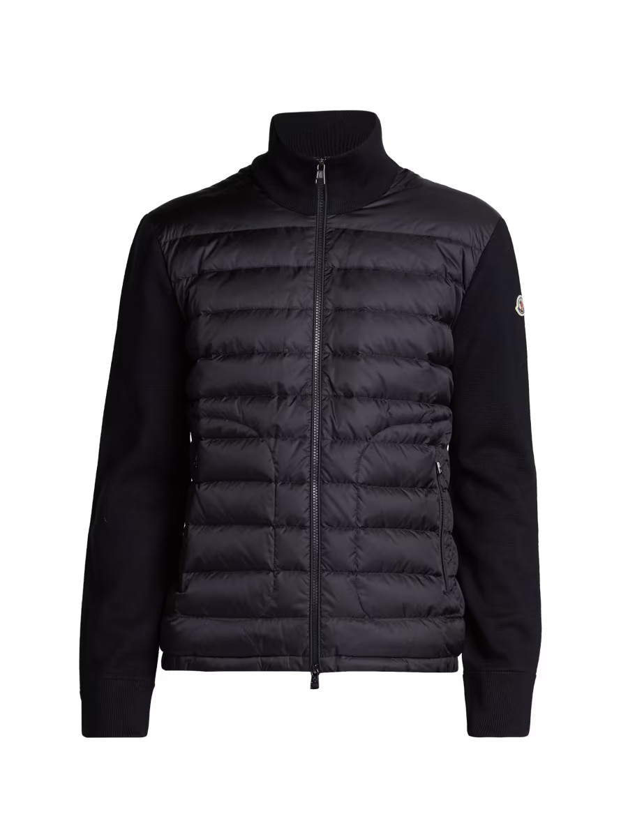Moncler Puffer Cardigan | Saks Fifth Avenue