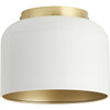 Click for more info about bell white flush mount lamp