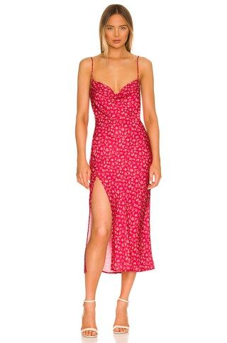 RESA Madison Maxi Dress in Raspberry from Revolve.com | Revolve Clothing (Global)