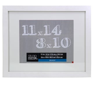 White Belmont Frame With Mat By Studio Décor® | Michaels Stores
