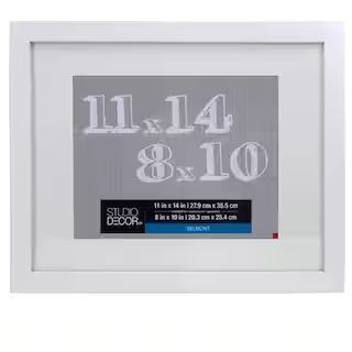 White Belmont Frame With Mat By Studio Décor® | Michaels Stores
