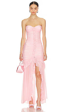 MAJORELLE Giules Gown in Light Pink from Revolve.com | Revolve Clothing (Global)