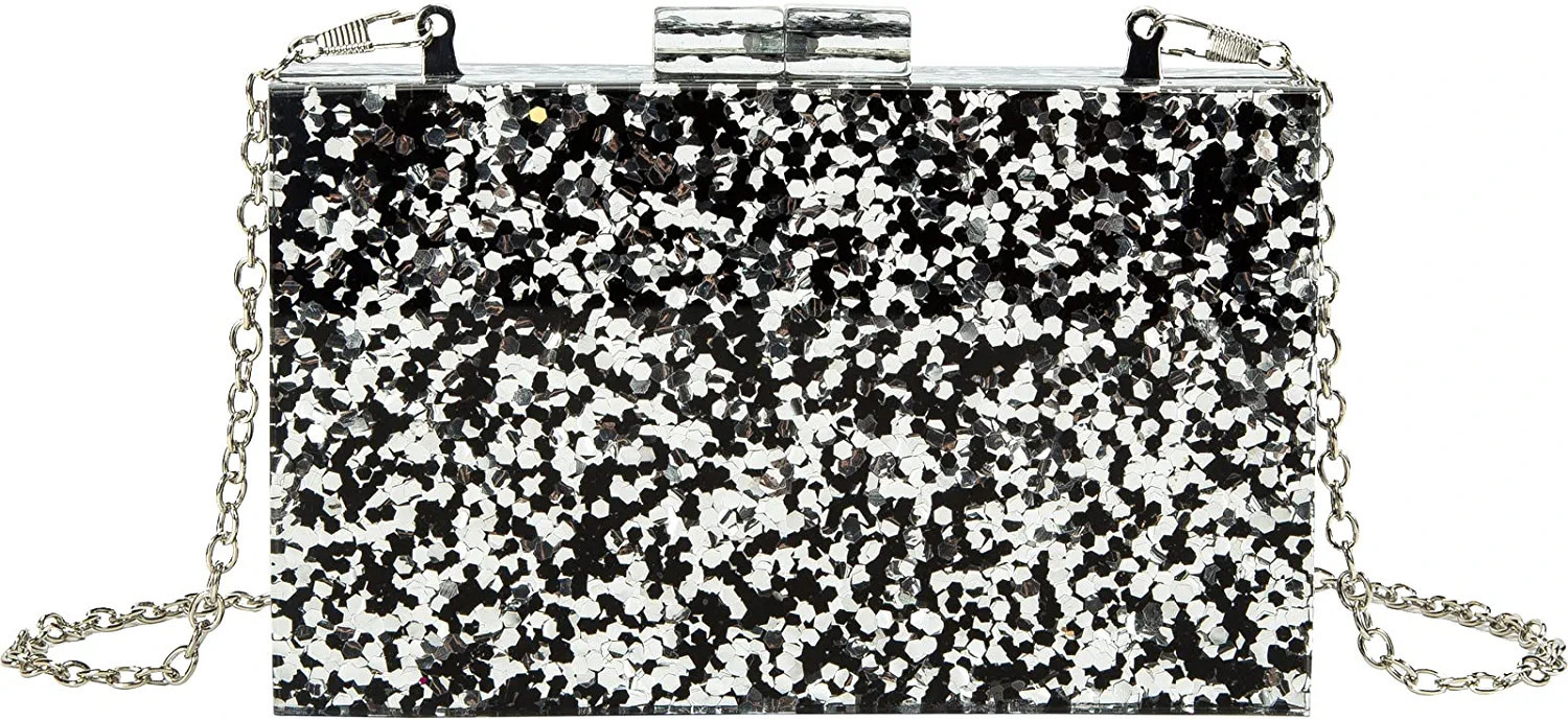 LETODE Acrylic Clutch Bags Purse Perspex Bag Handbags for Women | Amazon (US)