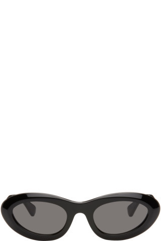 Black Oval Sunglasses | SSENSE