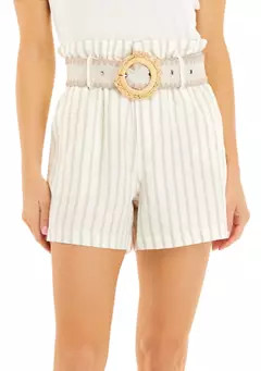 Sam Edelman Women's Striped Paper Bag Shorts | Belk