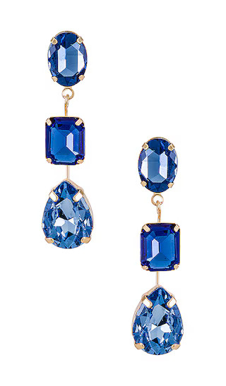 Don't Drop Me Earring in Blue | Revolve Clothing (Global)