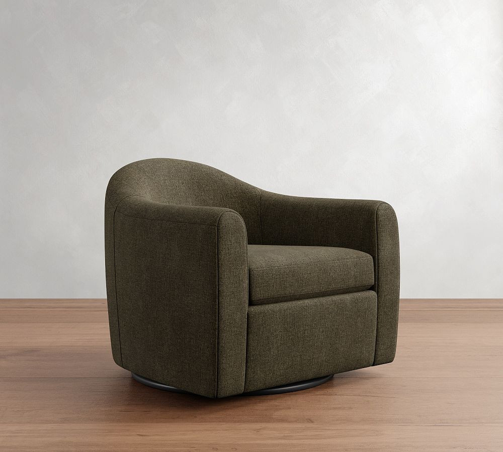 Gideon Swivel Chair | Pottery Barn (US)