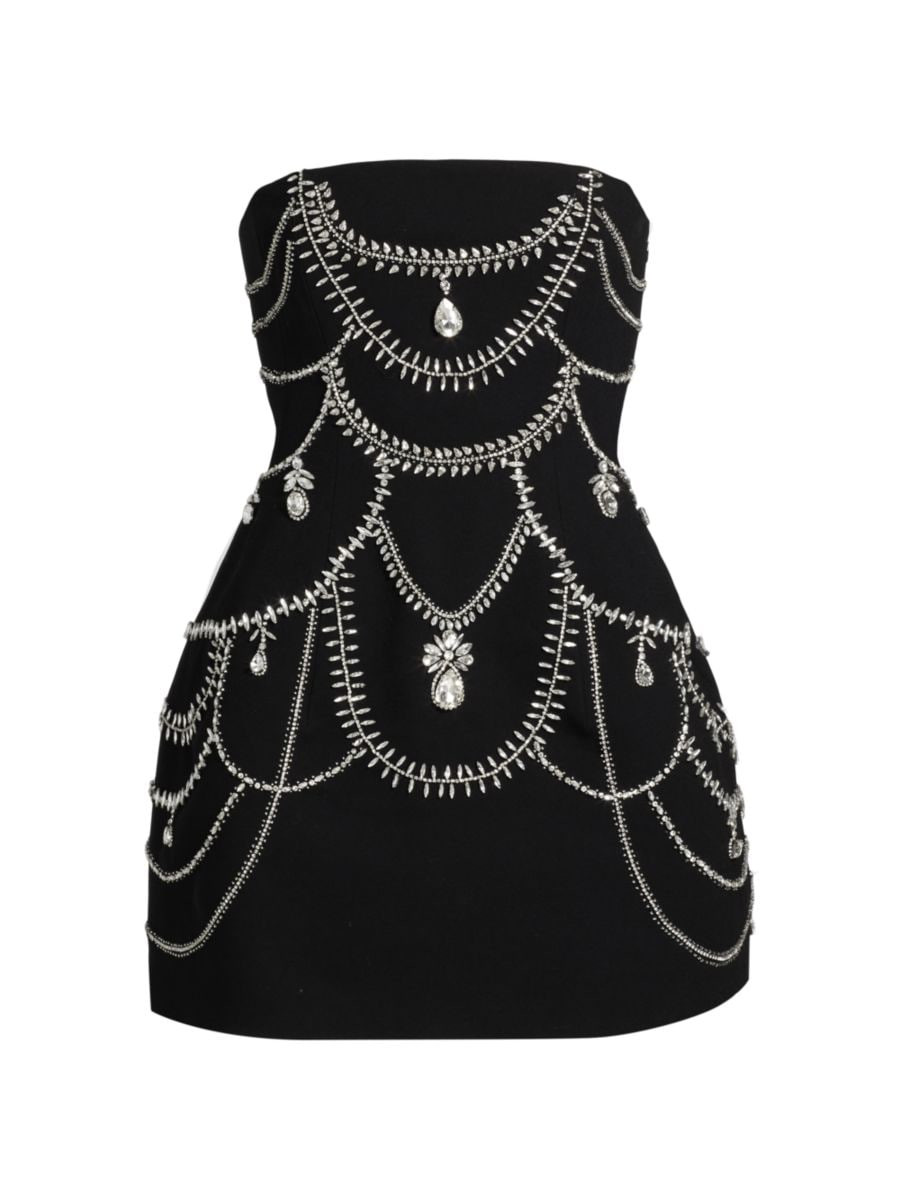 Arta Embellished Strapless Minidress | Saks Fifth Avenue