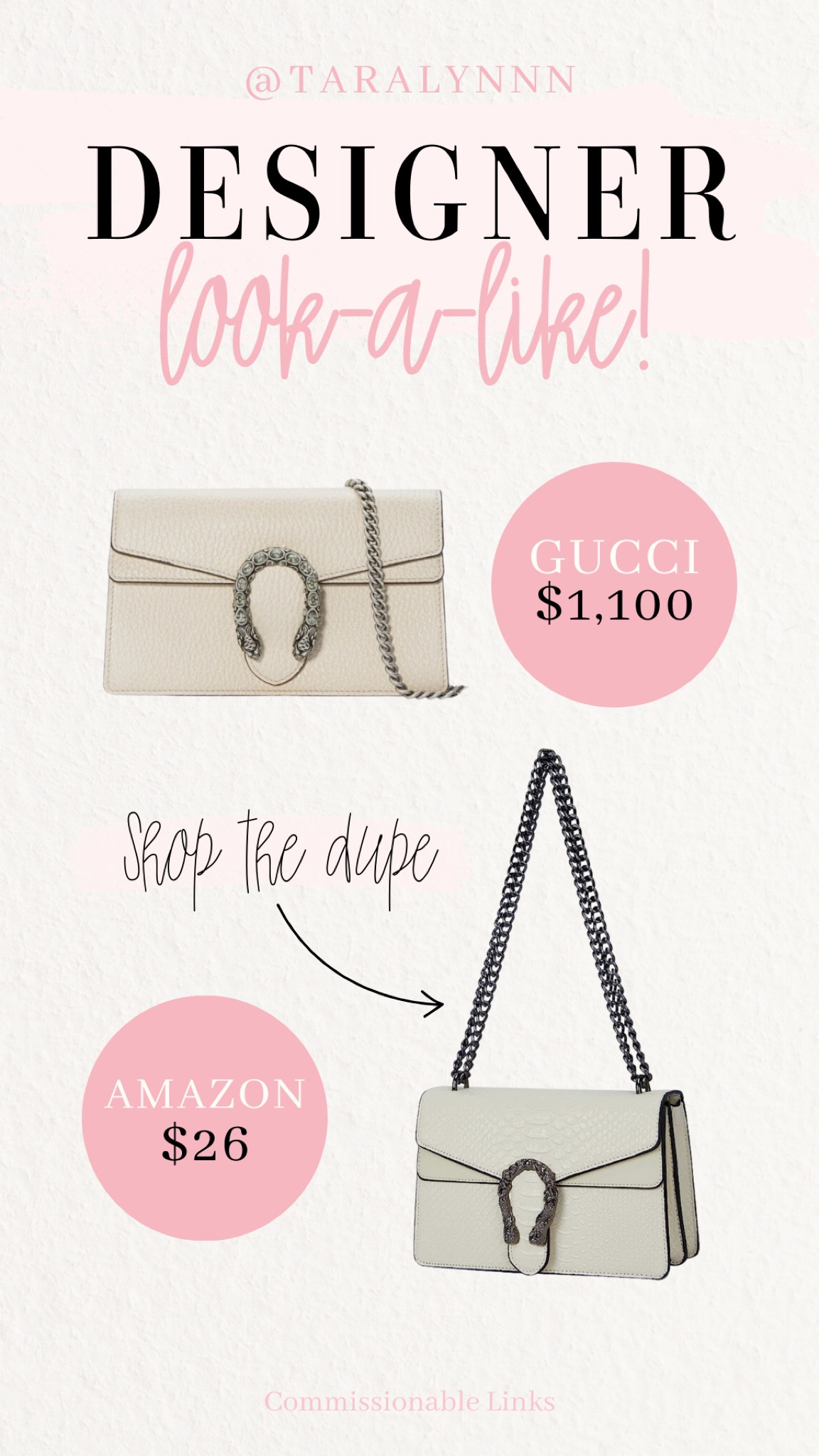 Designer Look-a-Like! Shop the Gucci dupe under $30 on Amazon! 

#designer #dupe #bag #crossbody #purse #amazon #amazondupe #gucci #lookalike #deal

#LTKitbag #LTKsalealert #LTKunder50