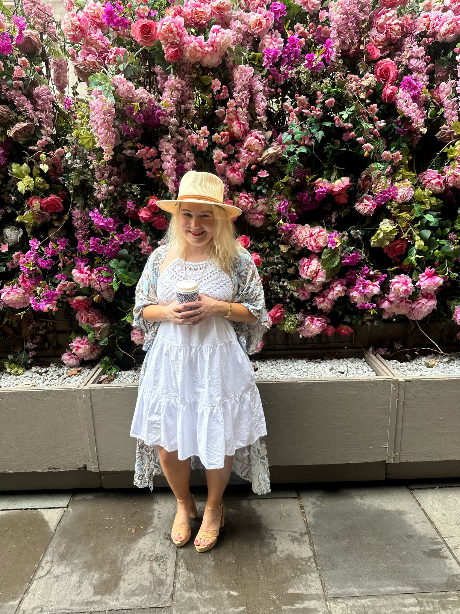 Sunday ootd. A simple white sundress and a duster are a simple yet chic look. 

#LTKStyleTip #LTKParties #LTKSeasonal