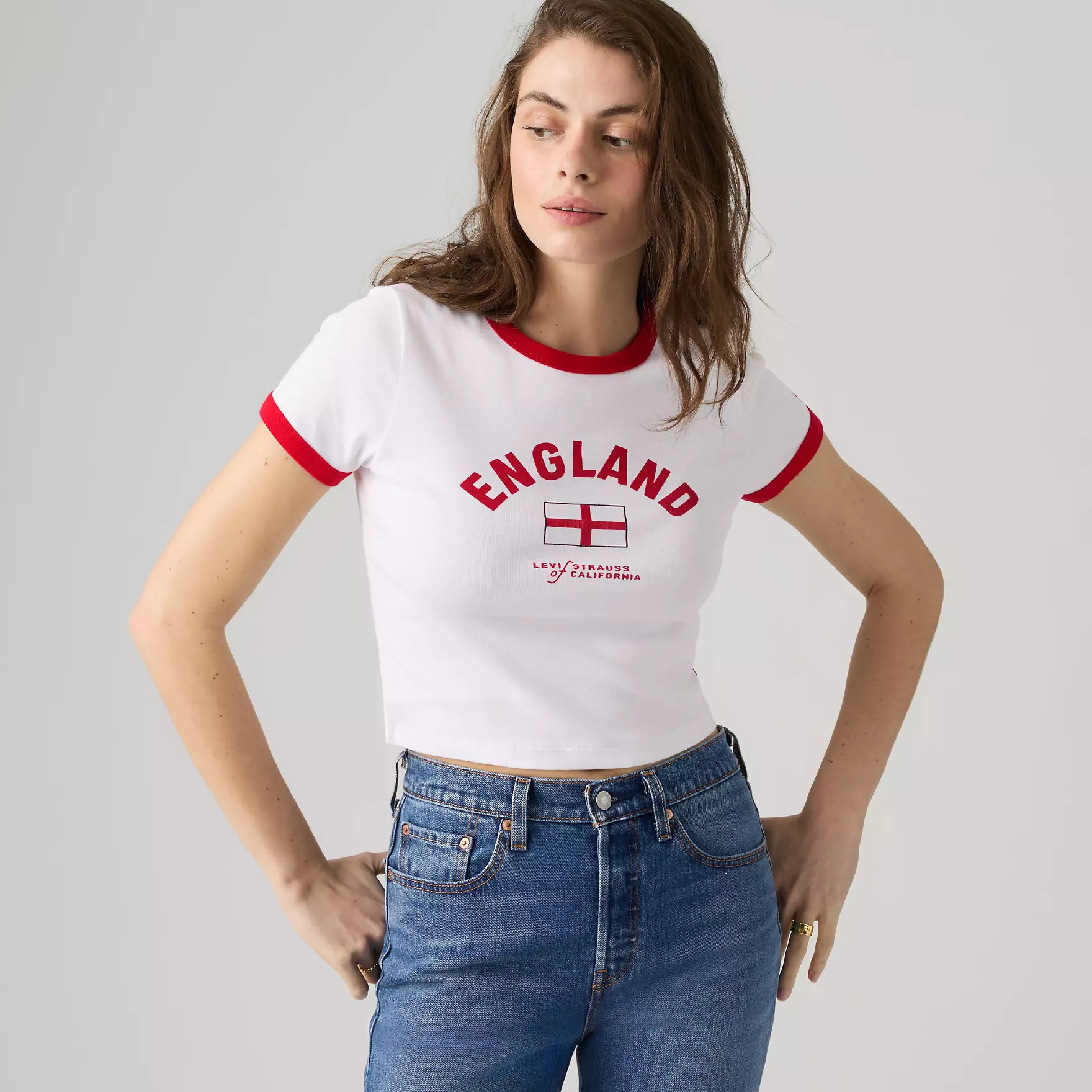 England Mini Ringer Tee | Levi's US