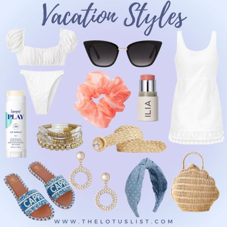 Vacation Styles

LTKitbag / LTKsalealert / LTKstyletip / LTKshoecrush / LTKbeauty / LTKunder50 / LTKunder100 / LTKswim / vacation / vacation ready / vacation styles / vacation outfit / vacation outfits / bikini / bikinis / swim / swimwear / swimsuits / swimsuit / sandals / beach sandals / hair accessories / headband / earrings / dangle earrings / jewelry / sunscreen / sunglasses / vacation dress / vacation dresses / it bag / it bags / rattan bag / ilia beauty / scrunchie / scrunchies / sale / sale alert 

#LTKSeasonal #LTKFind #LTKGiftGuide