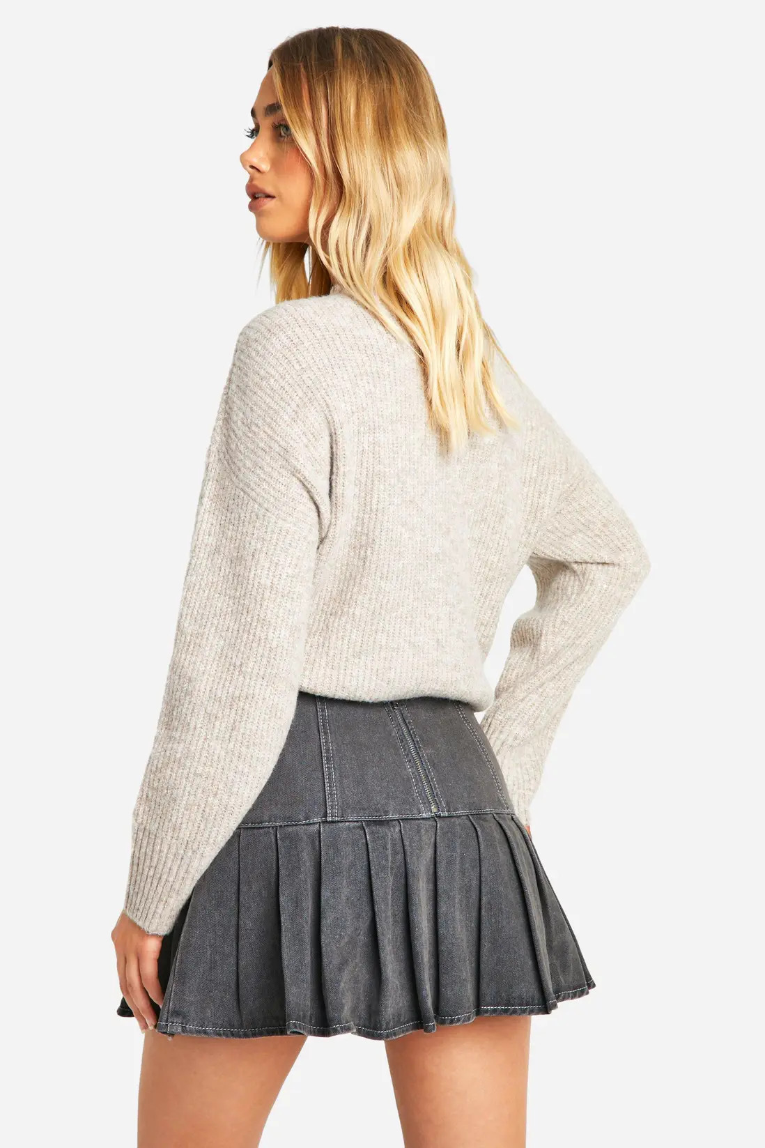 Bow Detail Pleated Micro Mini Skirt | Nasty Gal US