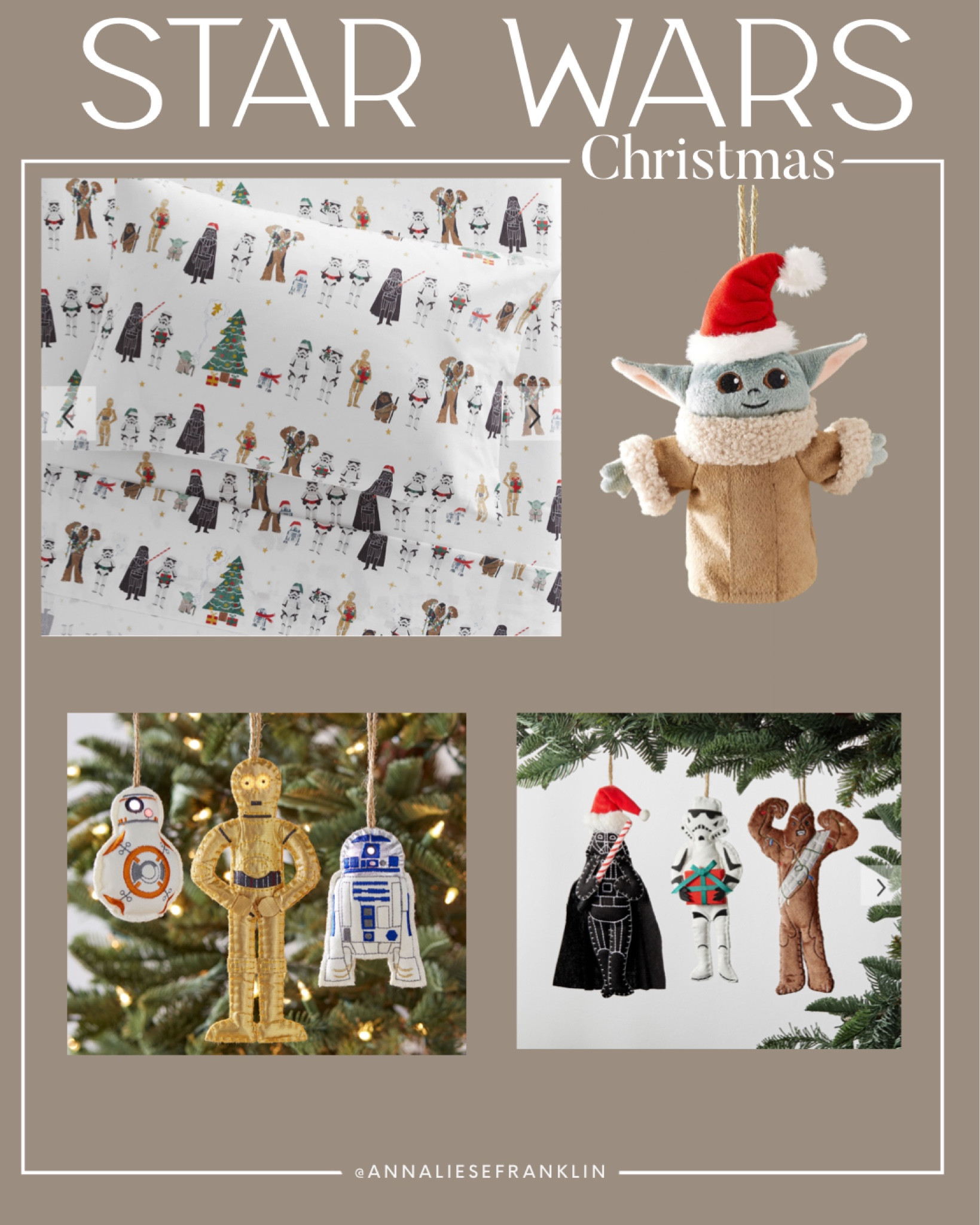 Boys room • big boy room • toddler room • Star Wars decor • Star Wars Christmas decor • Star Wars ornaments • Star Wars Christmas sheets • pottery barn kids • 

#LTKHoliday #LTKGiftGuide #LTKkids