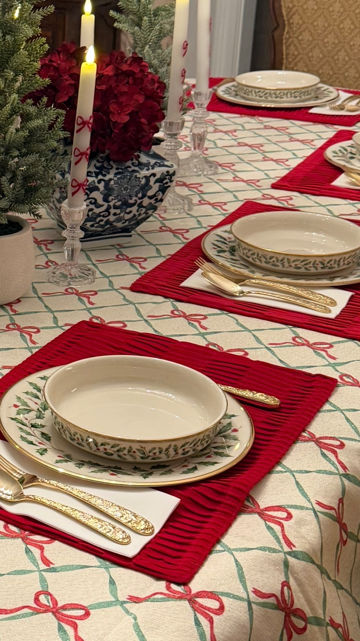 If you’re hosting Christmas and still need dishes, this is your sign 🤍🎄 Lenox Holiday china is a true classic elegant, timeless, and made to be used year after year. There’s still time to get it delivered in time for Christmas, and it instantly makes any table feel special without being overdone. Perfect for Christmas Eve dinner, Christmas morning brunch, or a cozy holiday gathering at home. A forever piece you’ll bring out every December.

#LTKHoliday #LTKHome #LTKSaleAlert