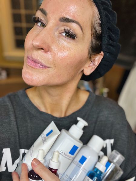 My night time skincare routine with La Roche Posay favorites