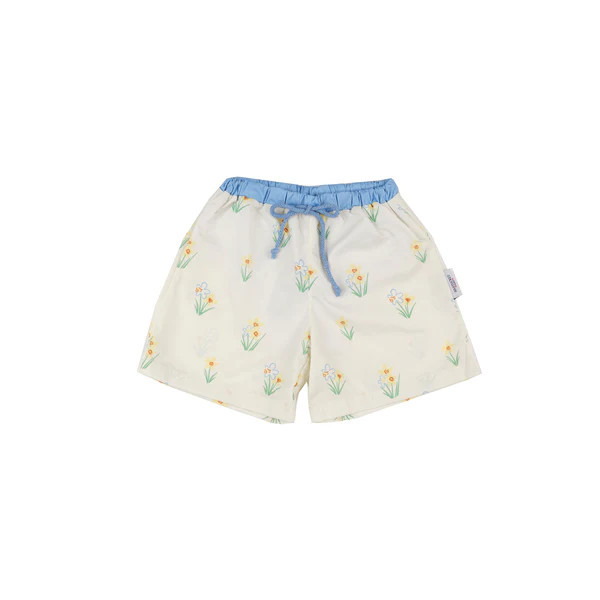 Happy Daffy Swim Trunks | NANTUCKET KIDS