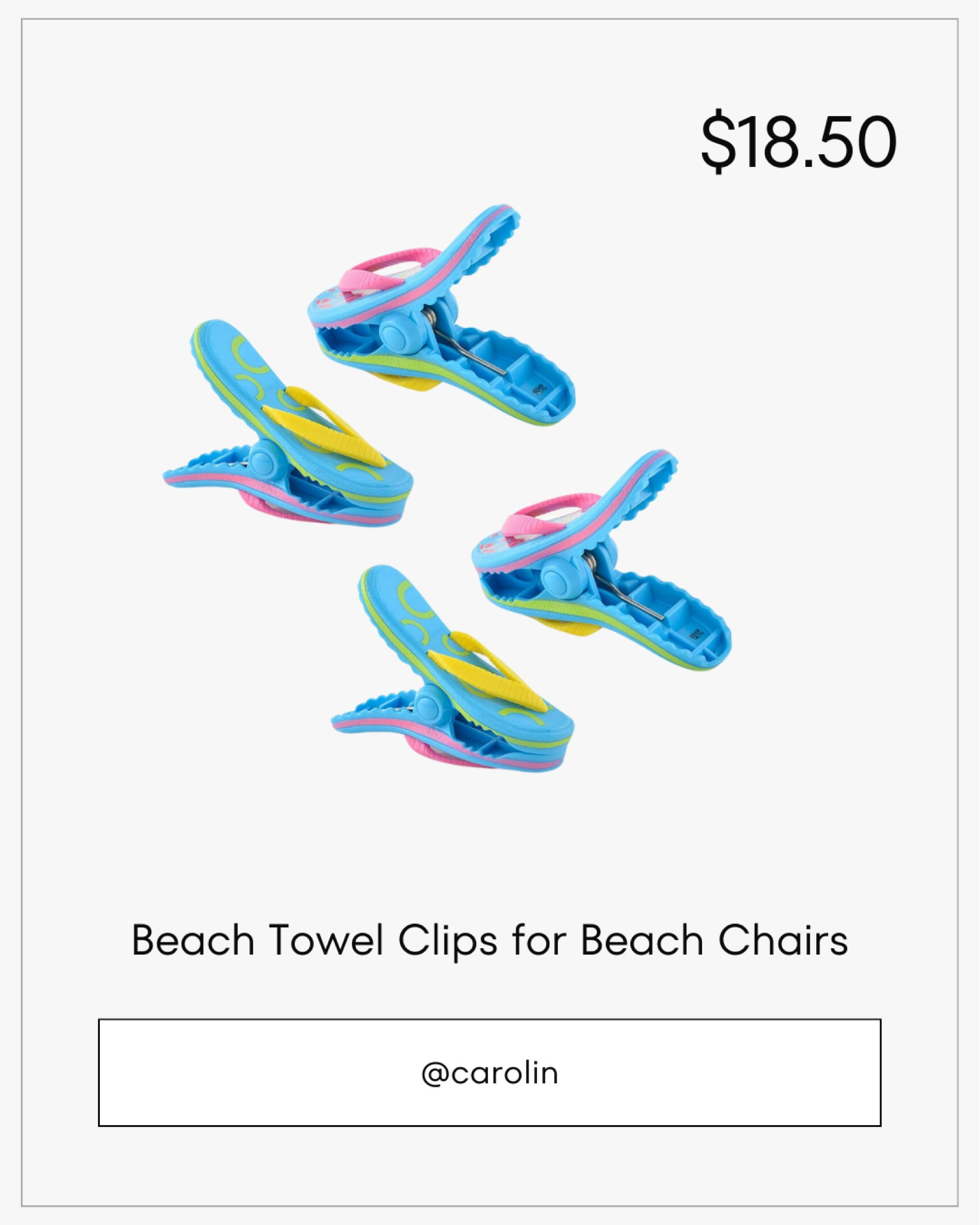 Genius!!! The perfect solution for the beach towel that slides off of the chair. Why didn’t I think of this?



#LTKSwim #LTKSummerSales #LTKSeasonal