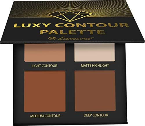 Contour Palette Powder Contour Kit - Contouring Makeup Palette With Mirror - 4 Highly Pigmented Matt | Amazon (US)