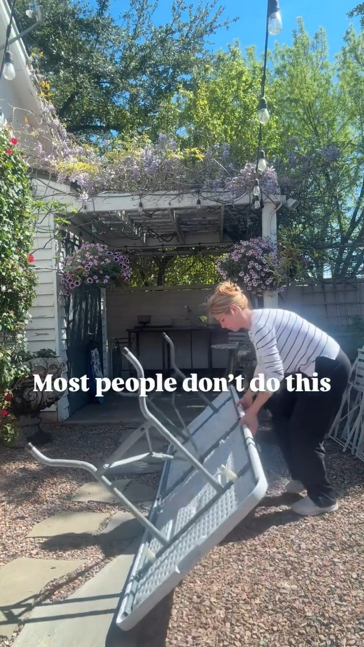 This is the secret to transforming a plastic folding table . . . Layer tablecloths to cover the metal legs! It makes such a difference and instantly creates an elegant table setting for entertaining.


#LTKHome #LTKSeasonal