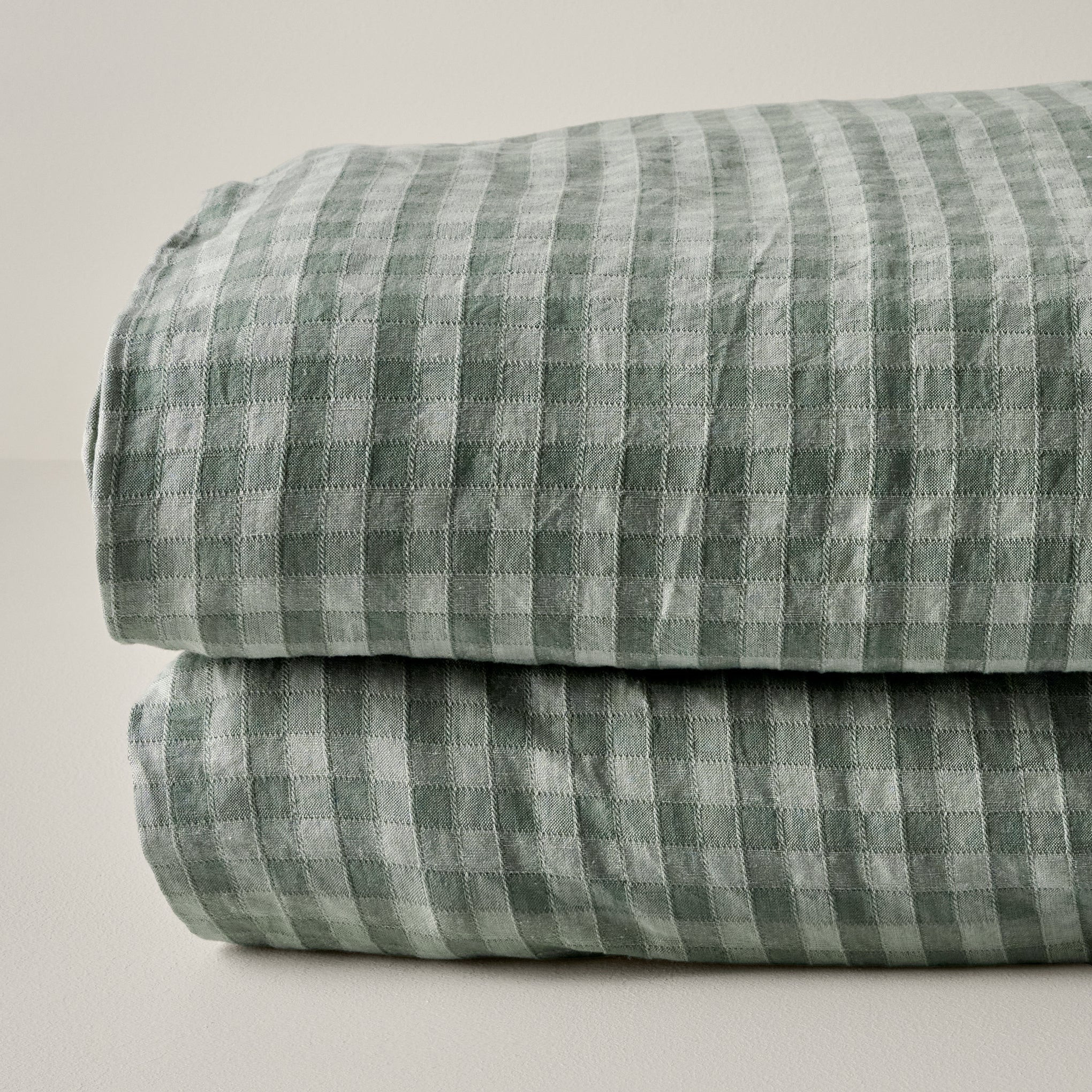 Maxine Gingham Duvet Cover | Magnolia