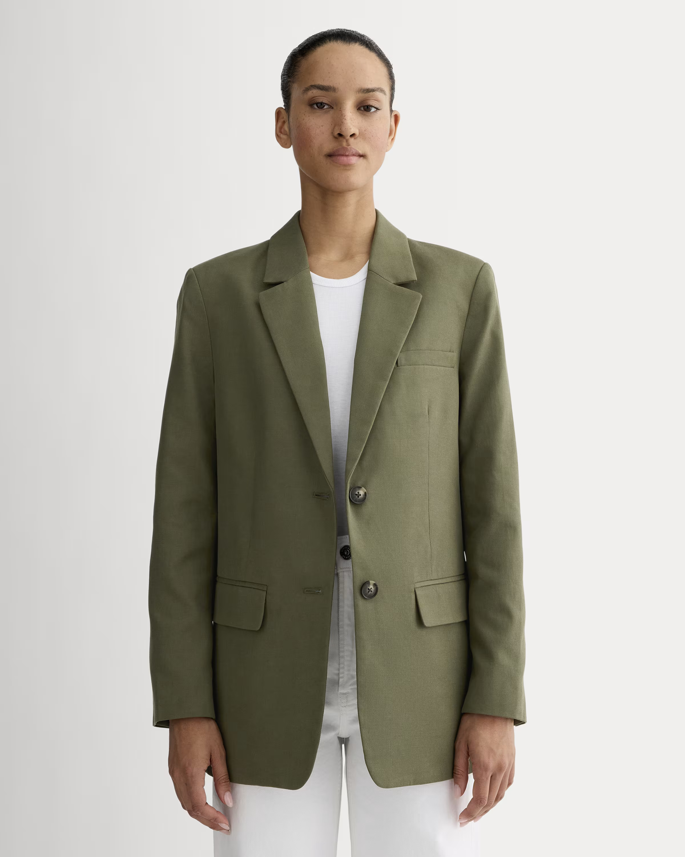 The Oversized Blazer in Buttersmooth | Everlane