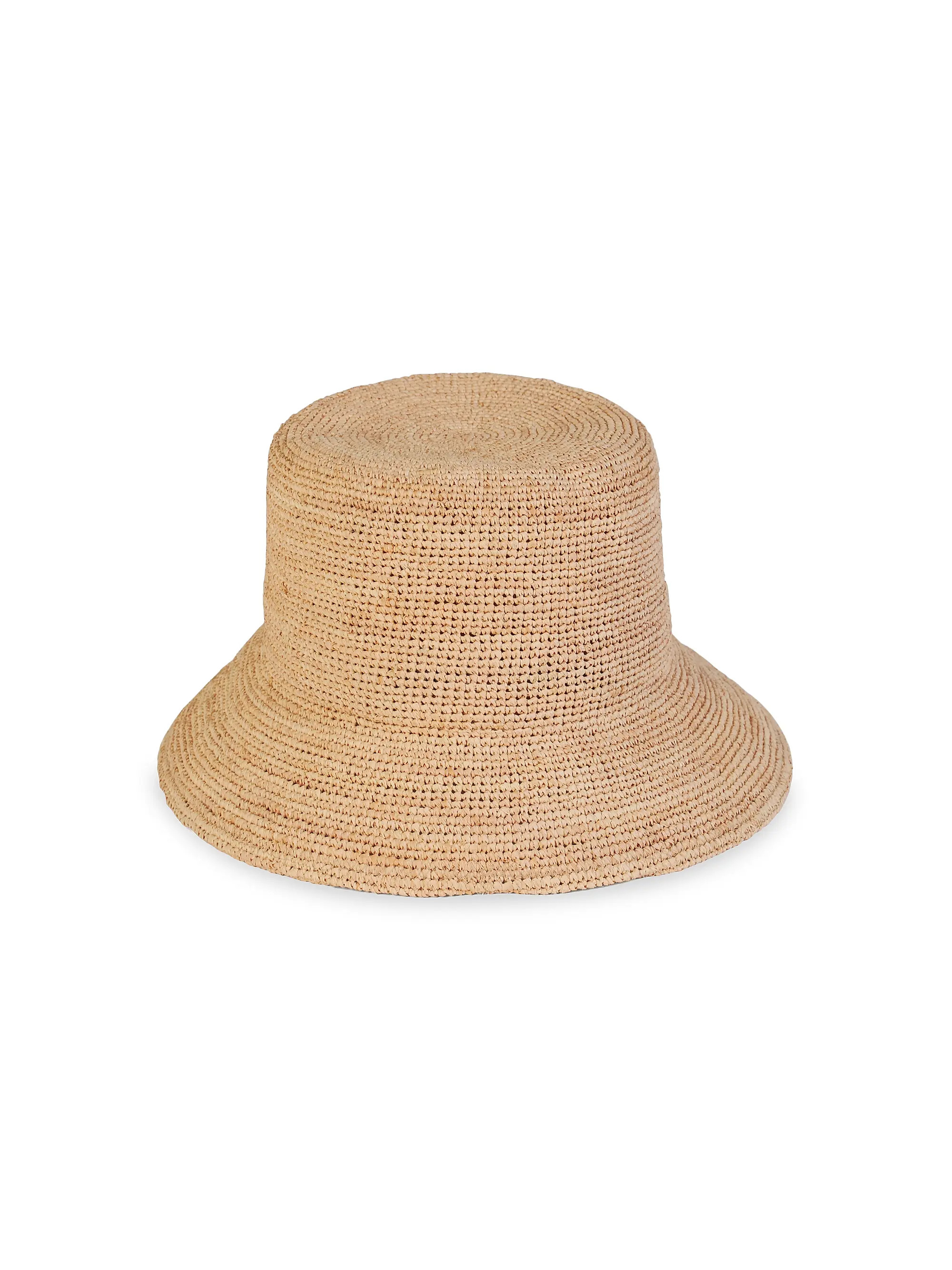 Lack of Color Utopia Inca Raffia Bucket Hat | Saks Fifth Avenue | Saks Fifth Avenue