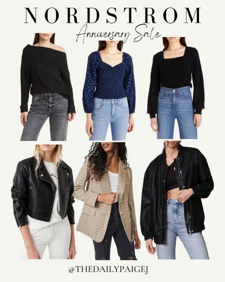 These are some of my favorite tops and jackets from the Nordstrom Sale! These tops are great transition pieces from summer to fall. I also love a good leather jacket and swear by the ones I bought from the NSALE. If you’re looking for a great piece that you’ll have versatile use for, a leather jacket of blazer from Nordstrom is a great piece to buy. 


N Sale, Nordstrom Sale, Nordstrom Anniversary Sale, Nordstrom Sale, Nordstrom outfit of the Day, Nordstrom Rack, Nordstrom Accessories, Nordstrom Style, Nordstrom on Sale, Sale Finds, Jewelry on Sale, Nordstrom Sale, Nordstrom Dresses, Summer Dress, a fall Dress, Maxi Dress, Mini Dress, fall booties, summer sandals, fall hats, fedora hats, wide brimmed hats, fall sweaters, off the shoulder sweater, fall blazers, Nordstrom Sale blazers, Nordstrom Sale leather jackets, leather jackets for sale

#LTKsalealert #LTKxNSale #LTKunder100