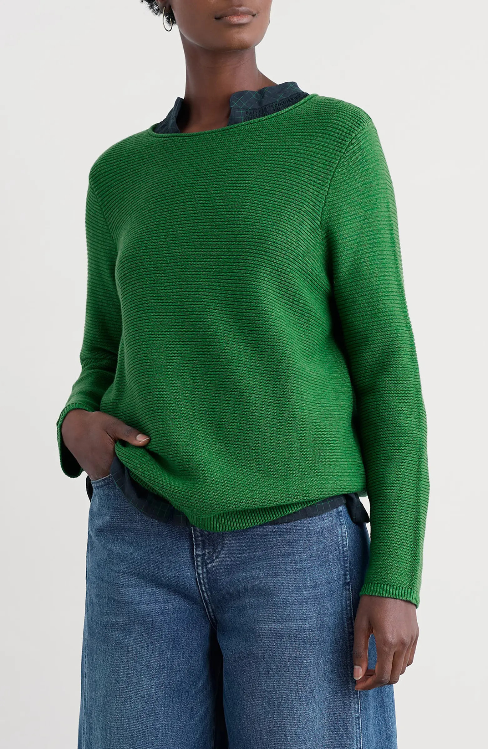 Makers Rib Organic & Recycled Cotton Sweater | Nordstrom