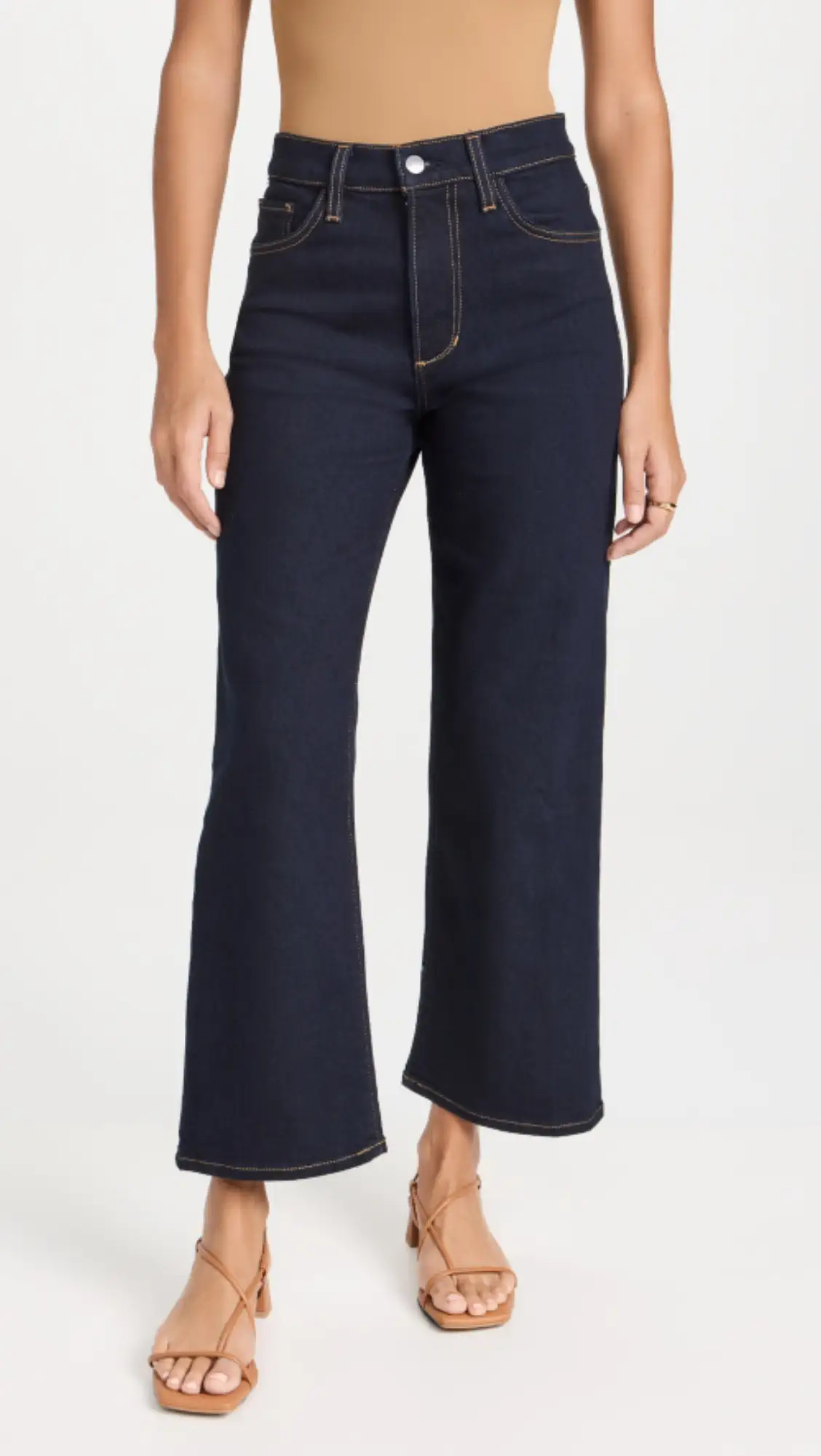 Joe's Jeans The Blake Wide Leg Cropped Jeans | Shopbop | Shopbop