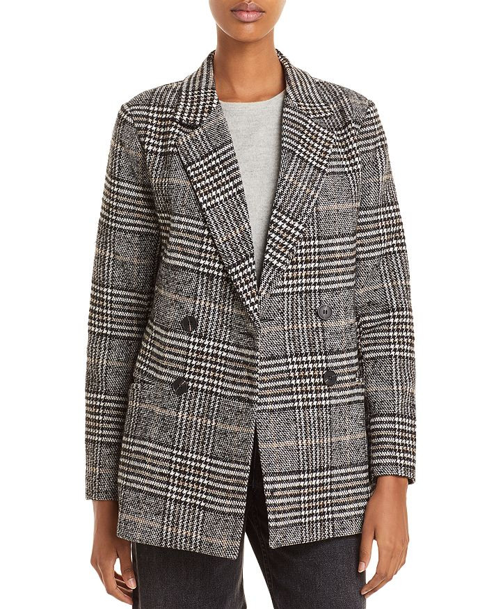 Plaid Double Breasted Blazer - 100% Exclusive | Bloomingdale's (US)