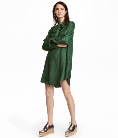 H&M Jacquard-patterned Dress $34.99 | H&M (US)