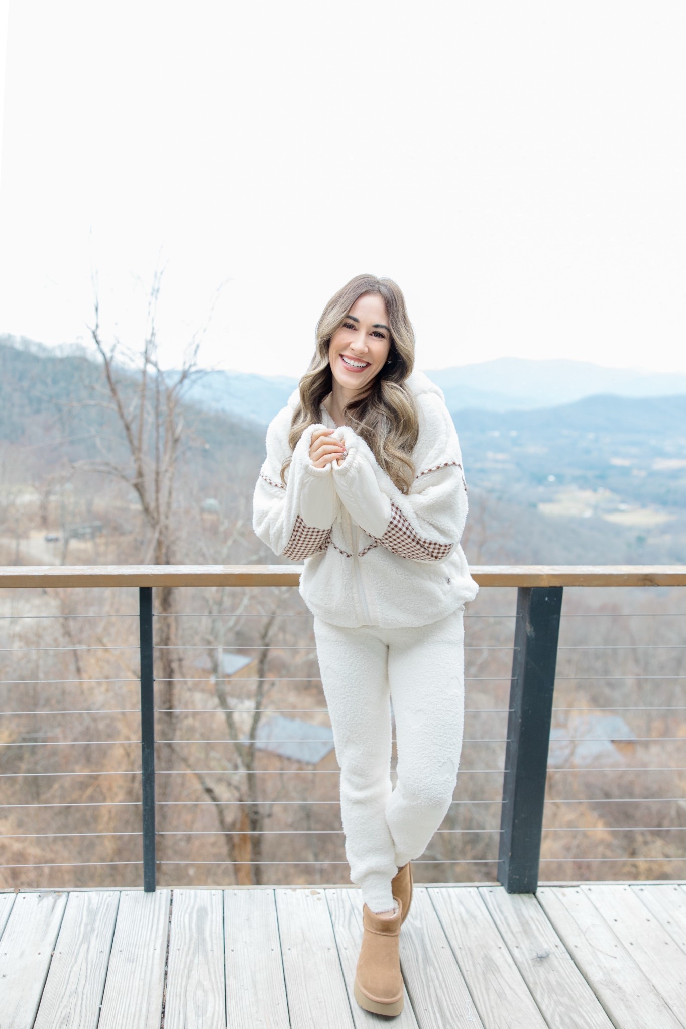 The coziest set! Love these super soft joggers with hearts and this gingham zip up! So warm and perfect for longing! Size XS in both  

#LTKOver40 #LTKSeasonal #LTKPetite