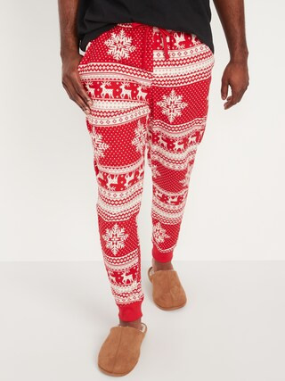 Matching Printed Flannel Jogger Pajama Pants for Men | Old Navy (US)