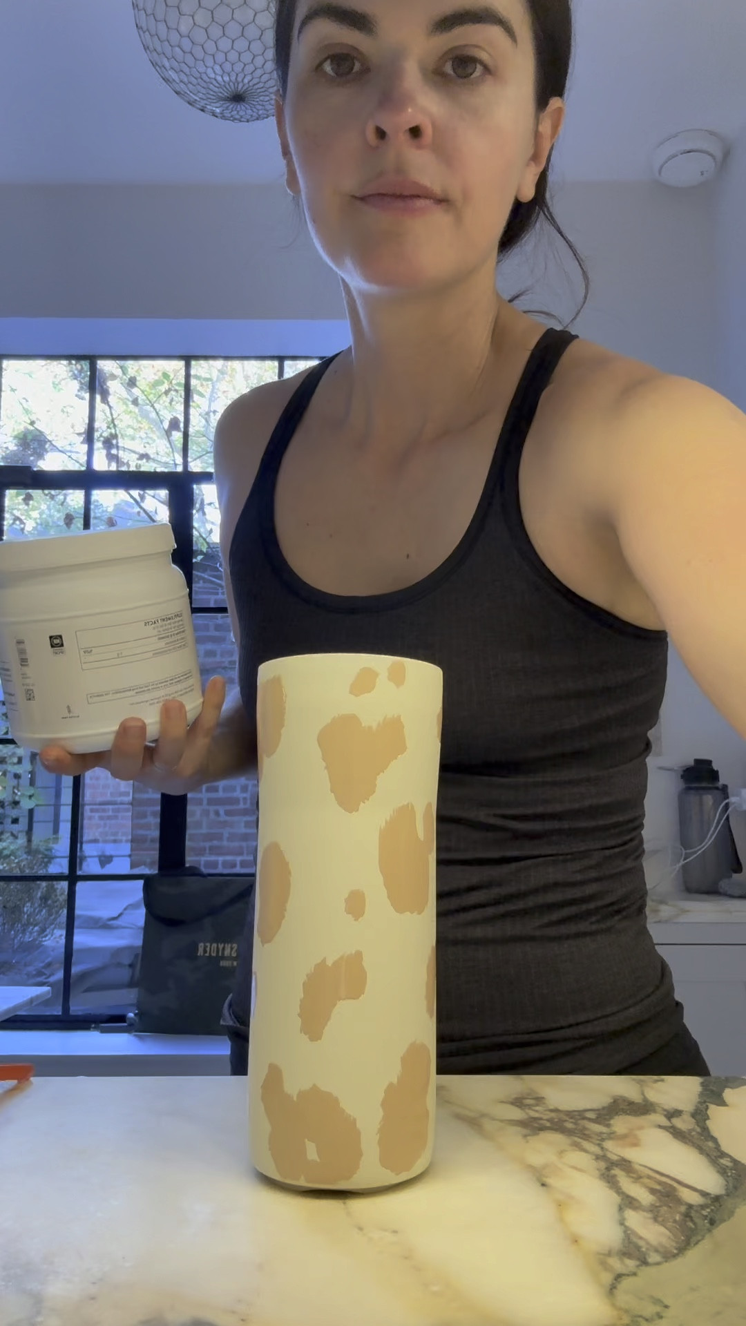 My post workout drink: creatine and aminos. I’ve been lifting heavy weights twice a week and my trainer recommended this combo. I really feel like it’s helping me build muscle and to recover faster from my workouts. 

#LTKFitness #LTKActive #LTKFindsUnder50