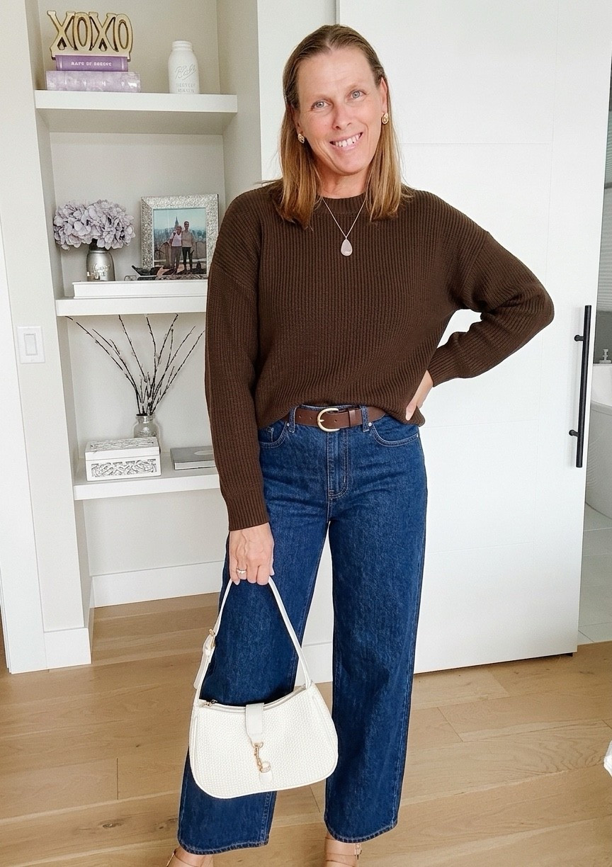 Lightweight fall sweater

Chocolate brown is the color for fall, love this 100% cotton sweater, comes in so many great fall colors

Wearing M

Fall sweater, fall outfit, casual outfit 
Brown sweater

#LTKfall #LTKjeans #LTKstyletip