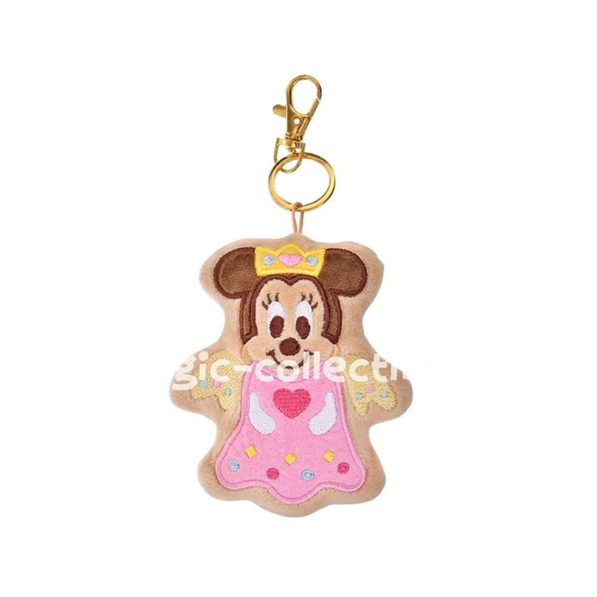2025 Shanghai Disney Christmas Minnie Mouse gingerbread man plush bag charm | eBay US