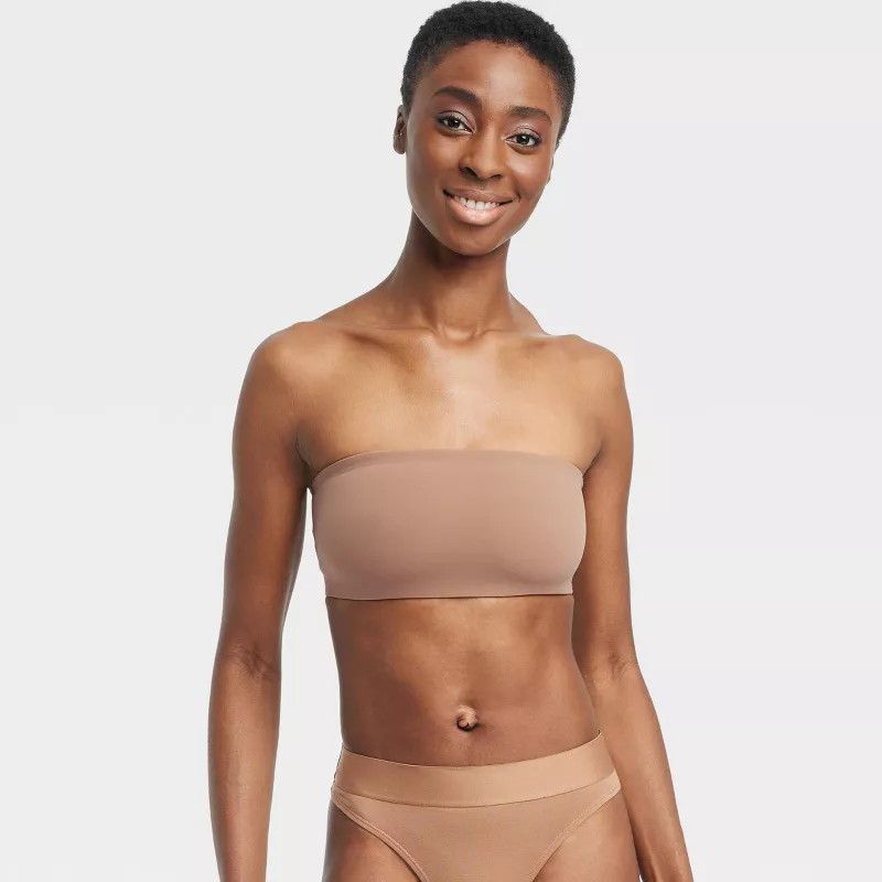 Women's Unlined Stretch Bandeau Bra - Auden™ | Target
