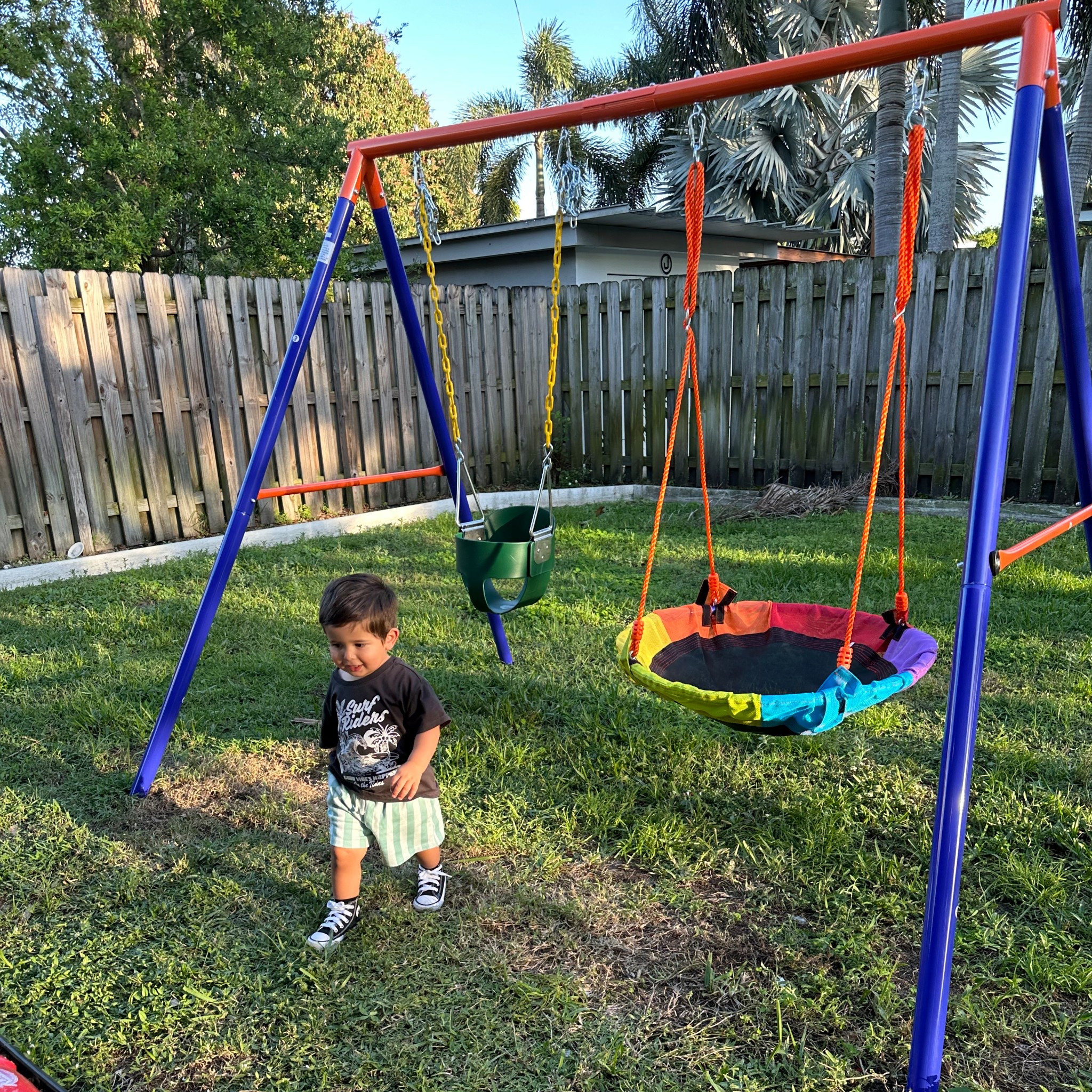 Swing set 

#LTKmomlife
