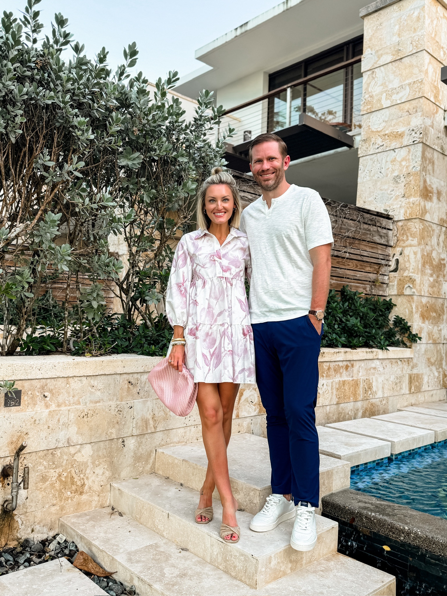 What Chris and I wore for dinner on vacation! Wearing XXS. 

Loverly Grey, resort wear 

#LTKStyleTip #LTKMostLoved #LTKTravel