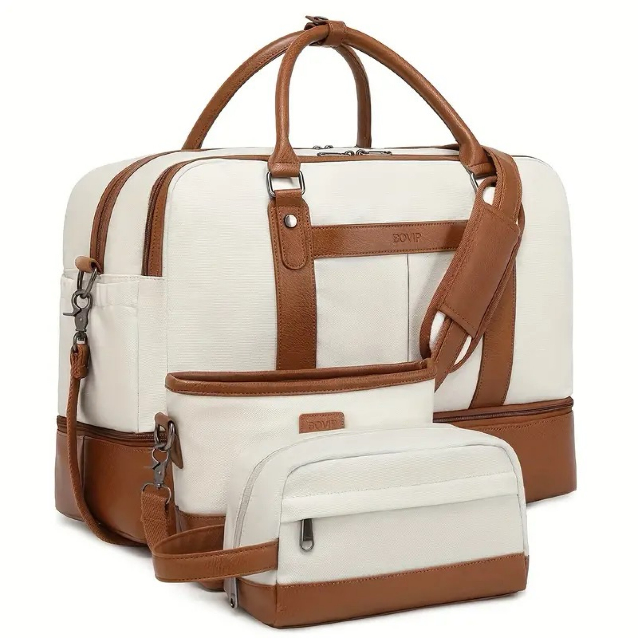 Checkout this 3 piece travel set perfect for a weekend getaway or girls trip! From Temu! #ltktraveltip #travel #travelbag #temutravel

#LTKitbag #LTKtravel #LTKfindsunder50