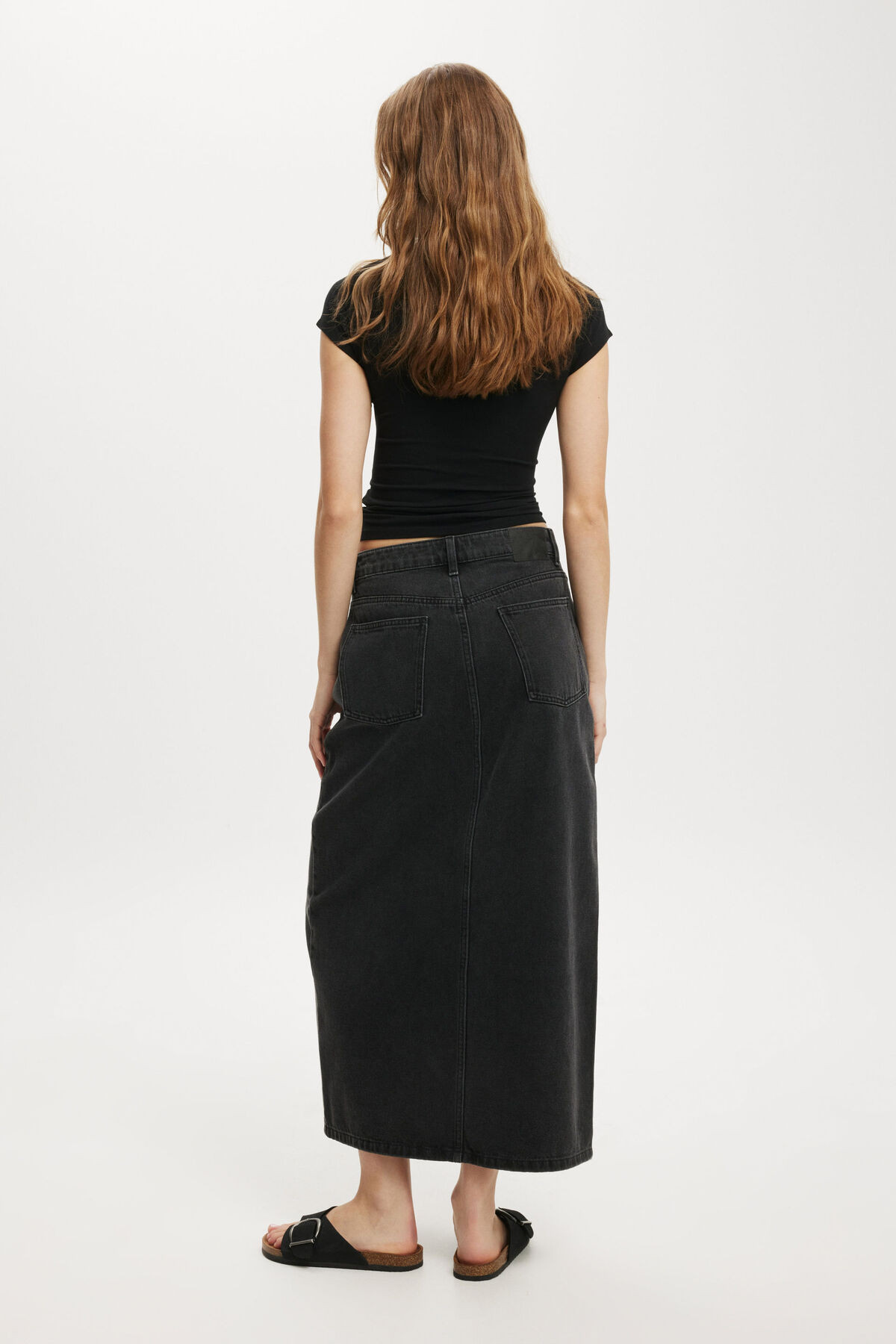 Bailey Denim Maxi Skirt | Cotton On (US)