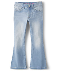 Girls Low Rise Flare Jeans | The Children's Place  - CLOUDLESS WASH | The Children's Place