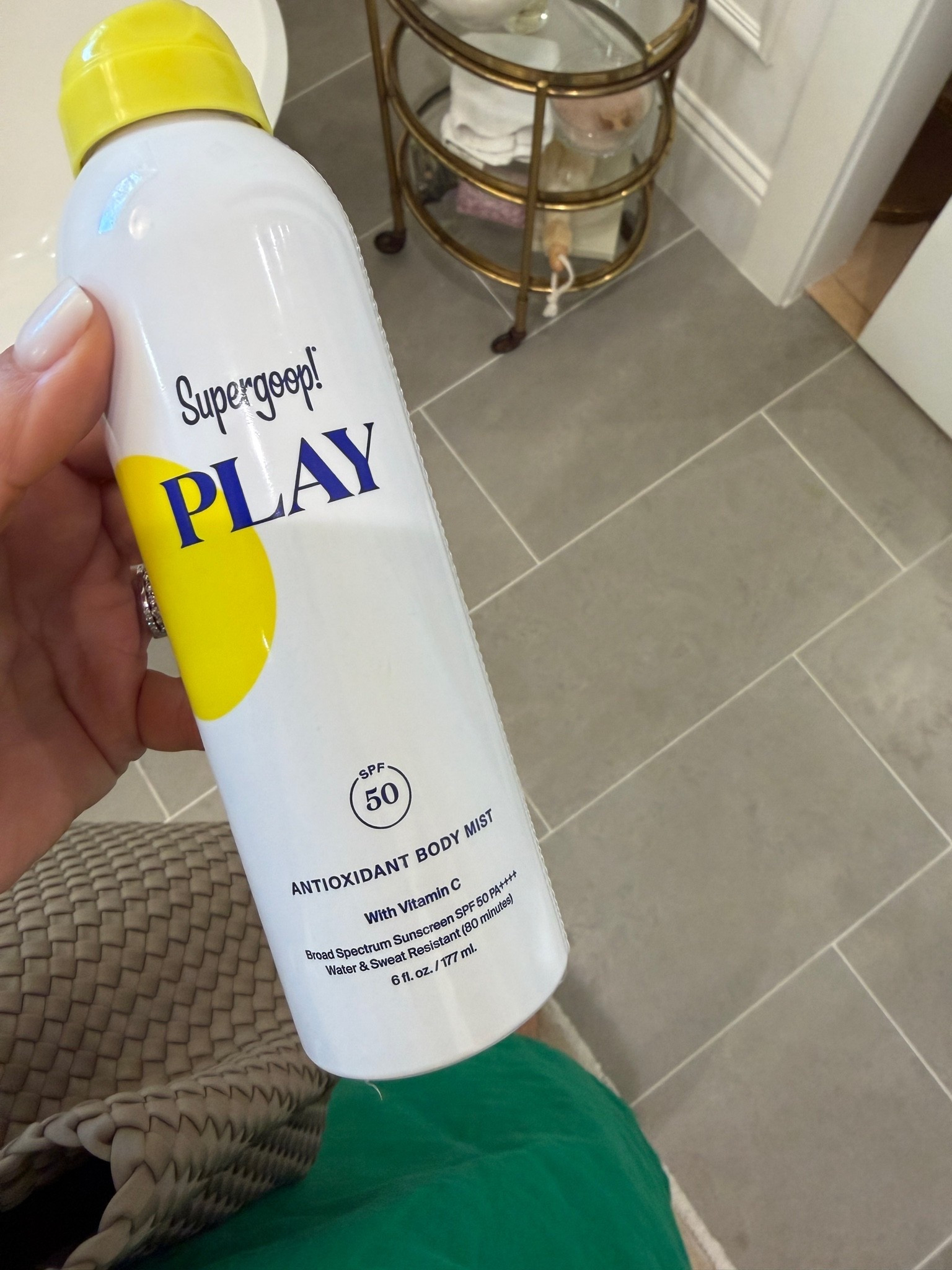 Favorite sunscreen now available on scents! 

@Supergoop!