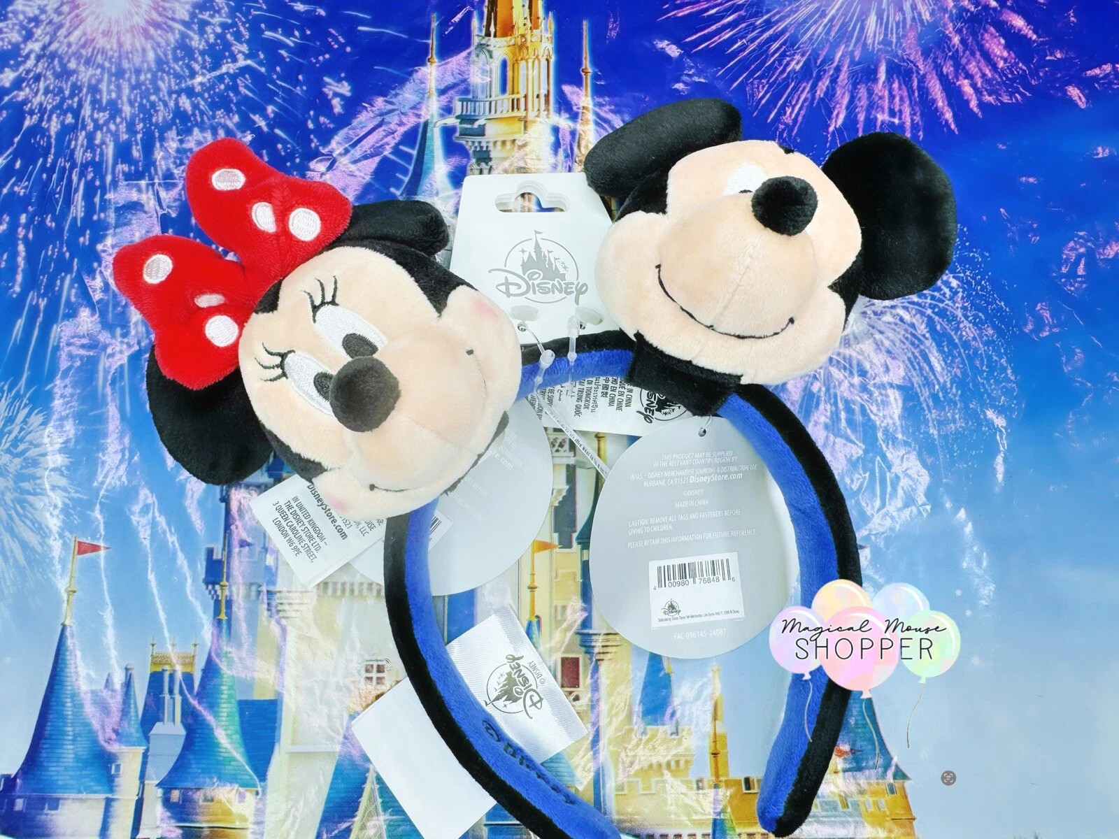 Disney Parks 2024 Create Your Own Headband Mickey & Minnie New | eBay US