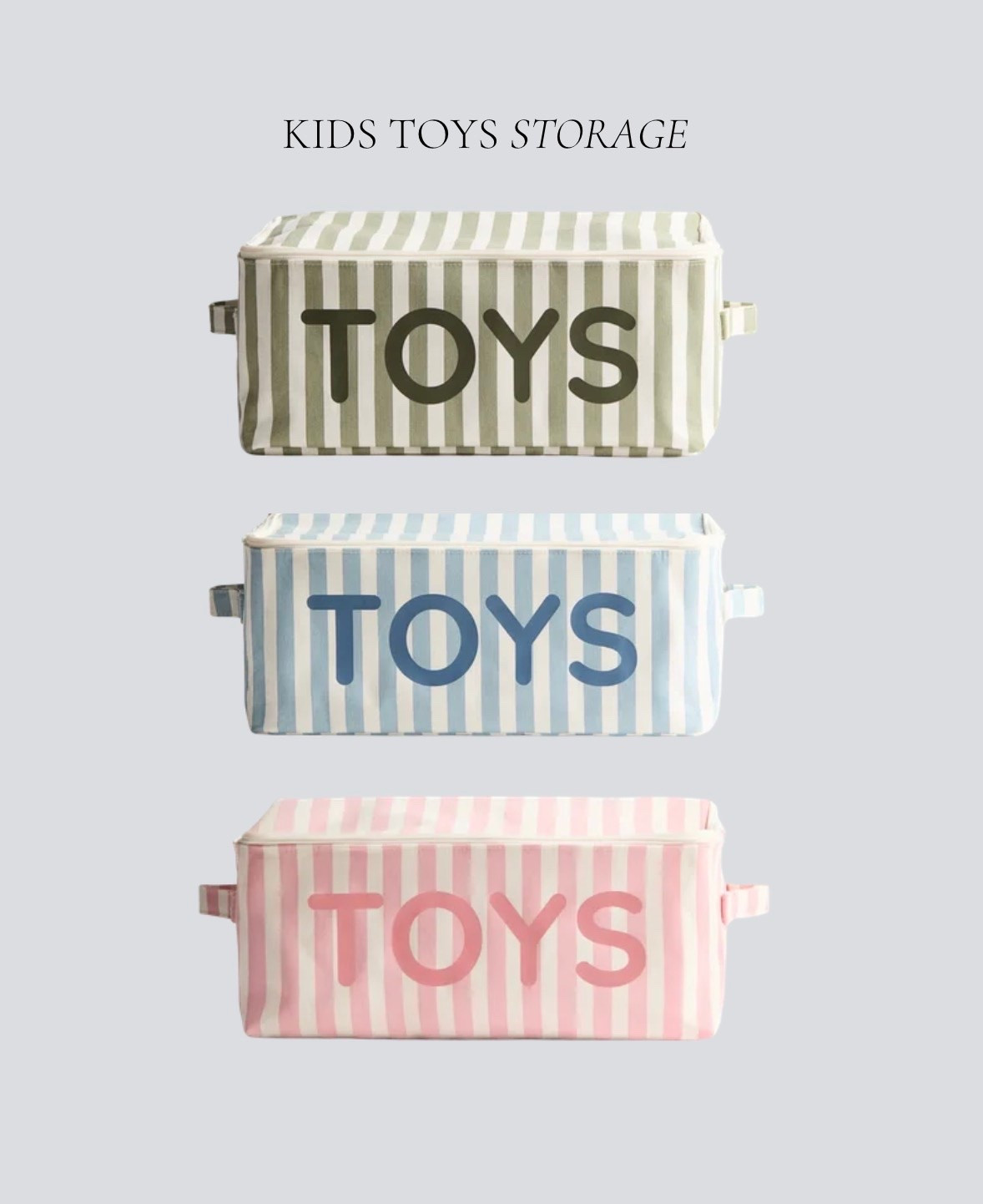 Cutest kids toy storage! Bought all three I love the stripes and zipper top.

#hm #toystorage #kids #homedecor #stripes #momlife

#LTKmomlife #LTKKids #LTKHome