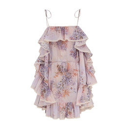 Cascadian Ruffle Mini Dress | ZIMMERMANN (US, CA, EU, MENA)