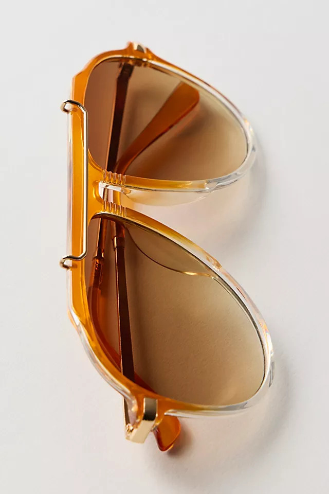 Ventura Oversized Aviator Sunglasses | Free People (Global - UK&FR Excluded)