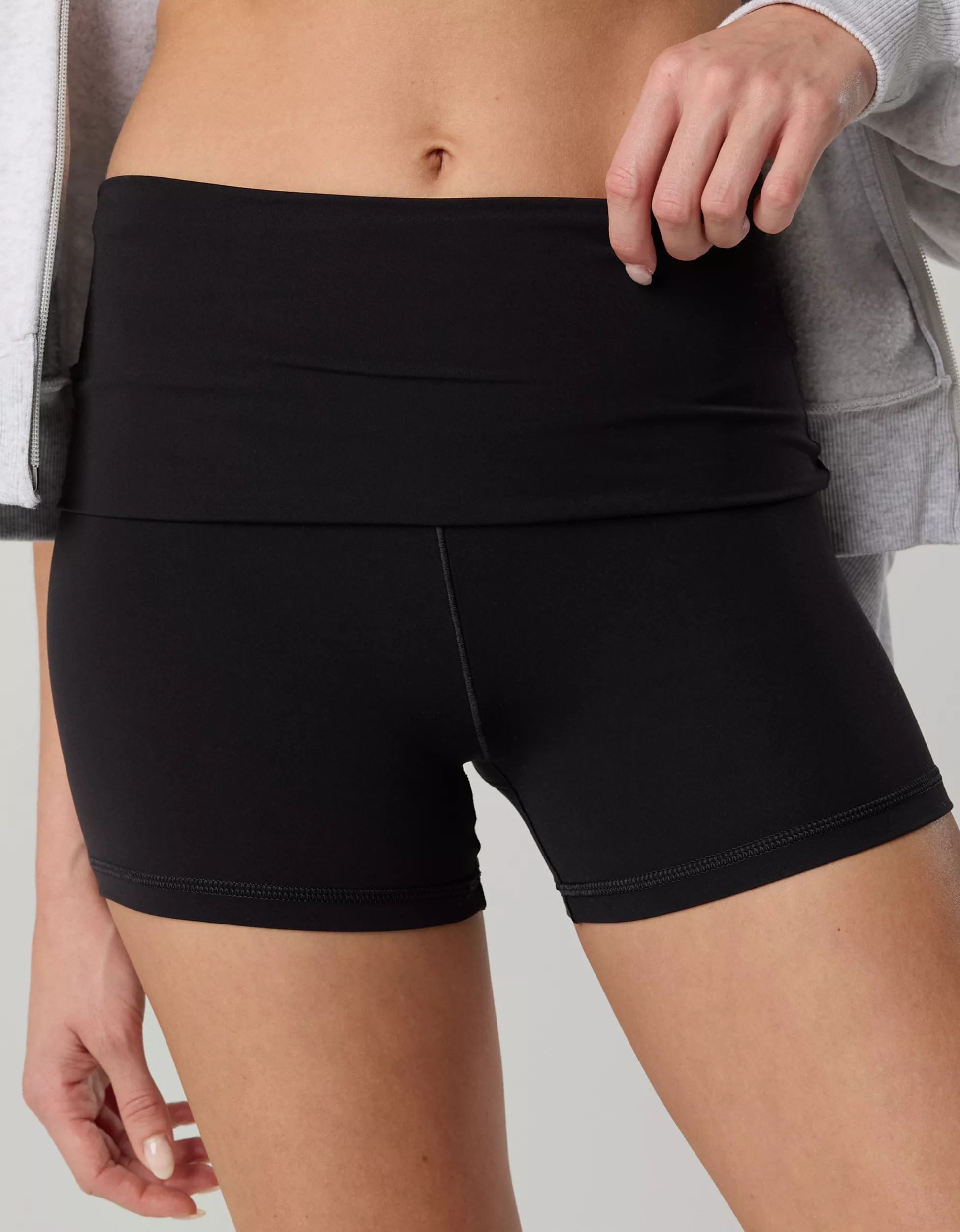 OFFLINE By Aerie Real Me XTRA Foldover 3" Bike Short | American Eagle Outfitters (US & CA)