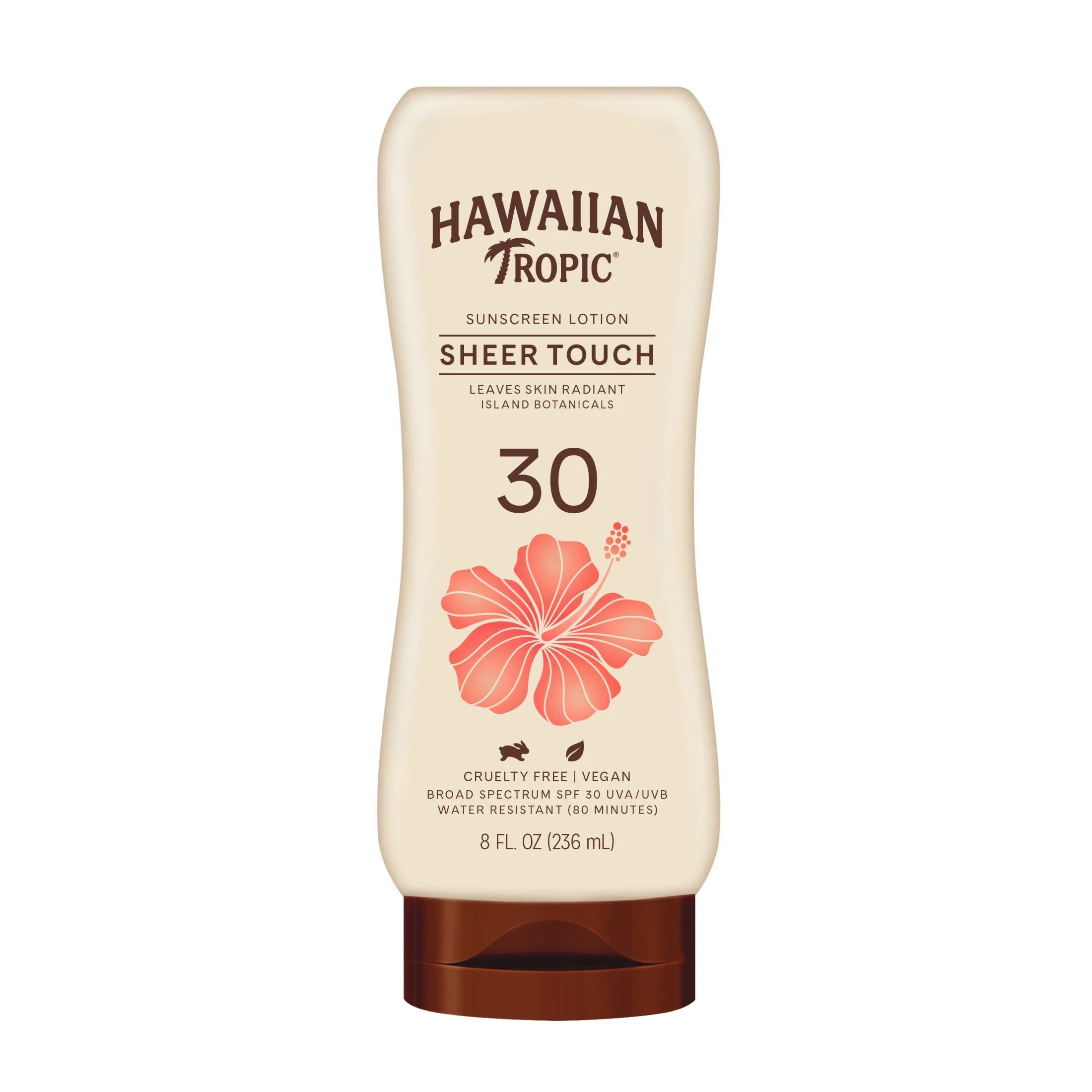 Hawaiian Tropic Sheer Touch Ultra Radiance Lotion Sunscreen SPF 30, 8oz - Walmart.com | Walmart (US)